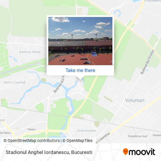 Stadionul Anghel Iordanescu map