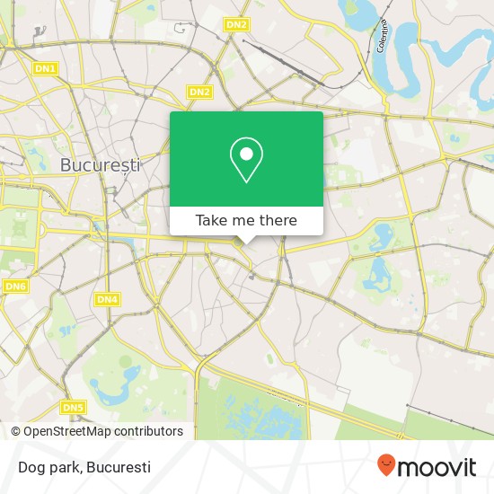 Dog park map