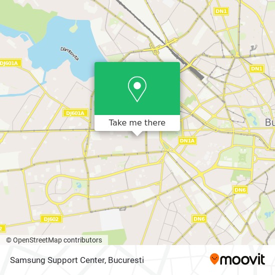 Samsung Support Center map