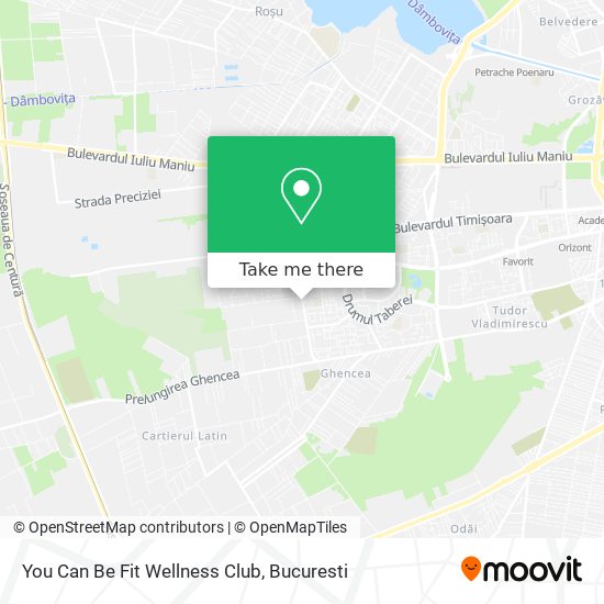 You Can Be Fit Wellness Club map