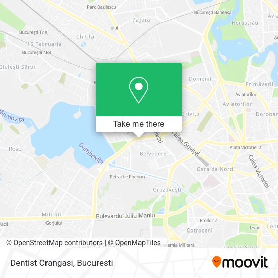 Dentist Crangasi map