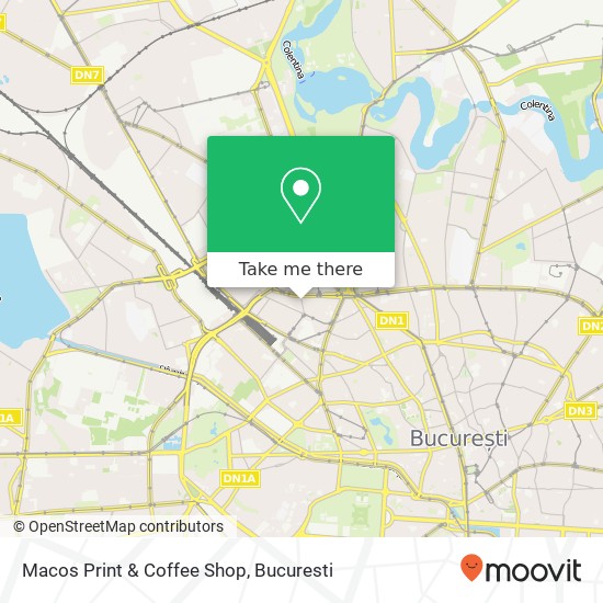 Macos Print & Coffee Shop map