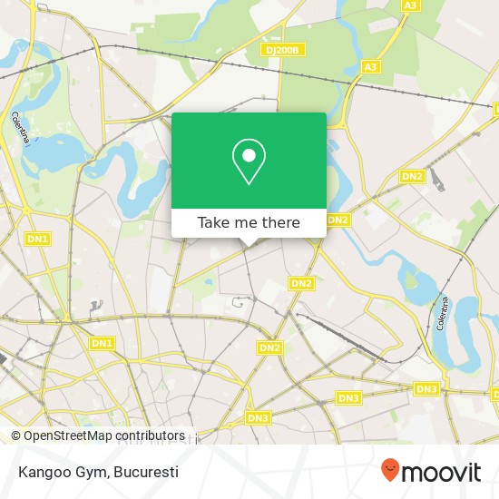 Kangoo Gym map