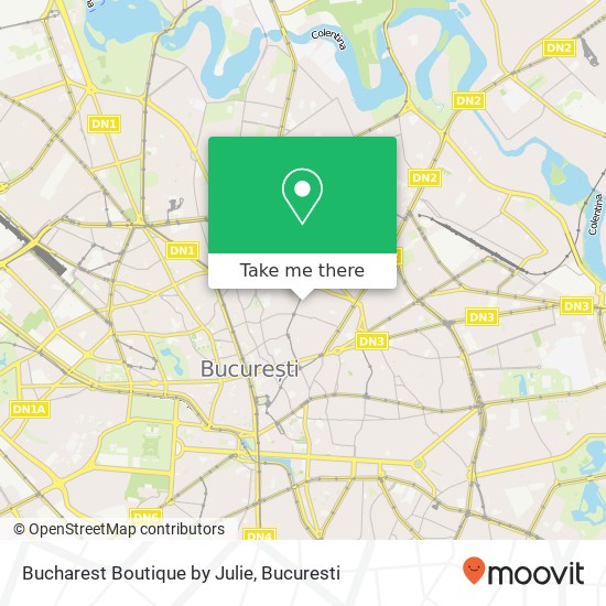Bucharest Boutique by Julie map