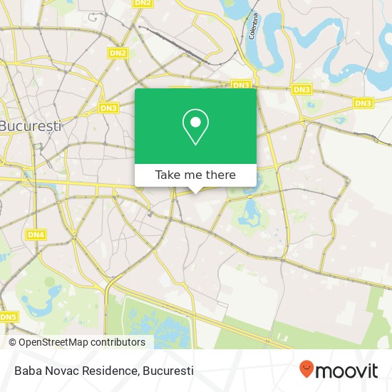 Baba Novac Residence map