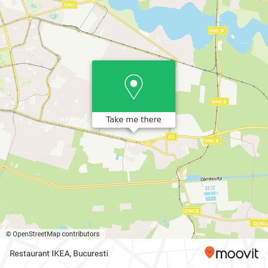 Restaurant IKEA map