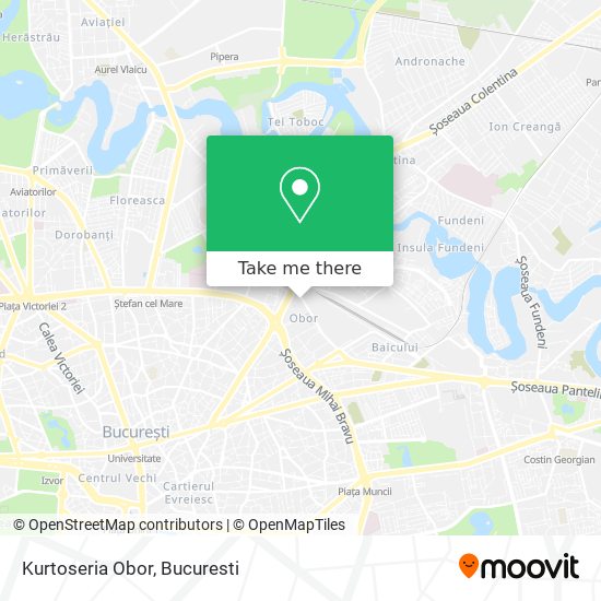 Kurtoseria Obor map