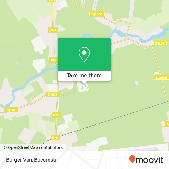 Burger Van map