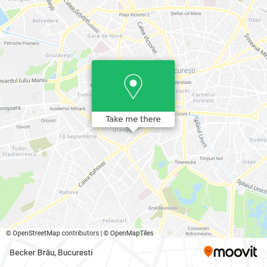Becker Bräu map