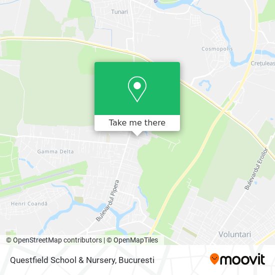 Questfield School & Nursery map