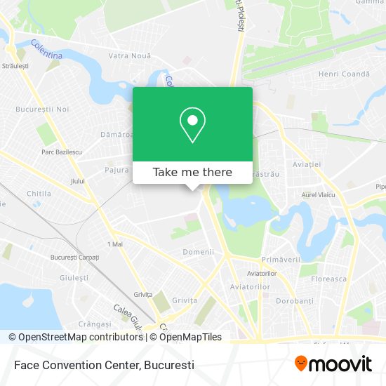 Face Convention Center map