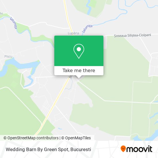Wedding Barn By Green Spot map