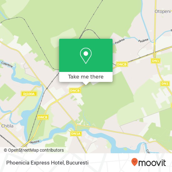 Phoenicia Express Hotel map