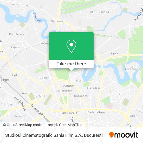Studioul Cinematografic Sahia Film S.A. map