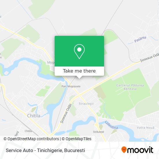 Service Auto - Tinichigerie map