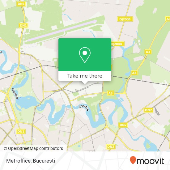 Metroffice map