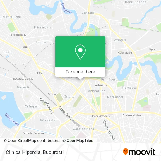 Clinica Hiperdia map