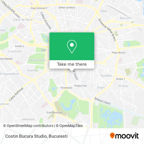 Costin Bucura Studio map