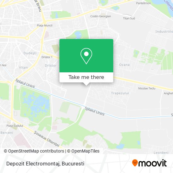 Depozit Electromontaj map