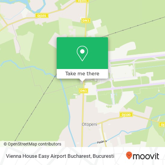 Vienna House Easy Airport Bucharest map