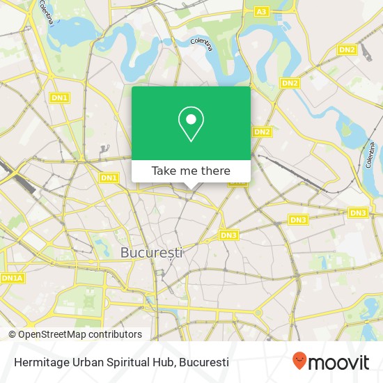 Hermitage Urban Spiritual Hub map