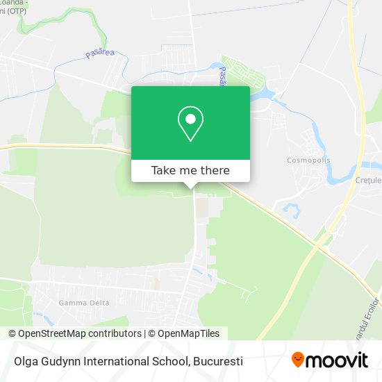 Olga Gudynn International School map