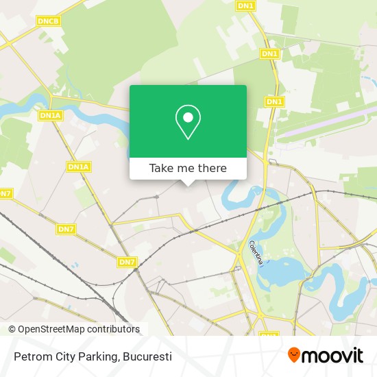 Petrom City Parking map