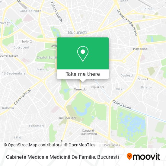 Cabinete Medicale Medicină De Familie map