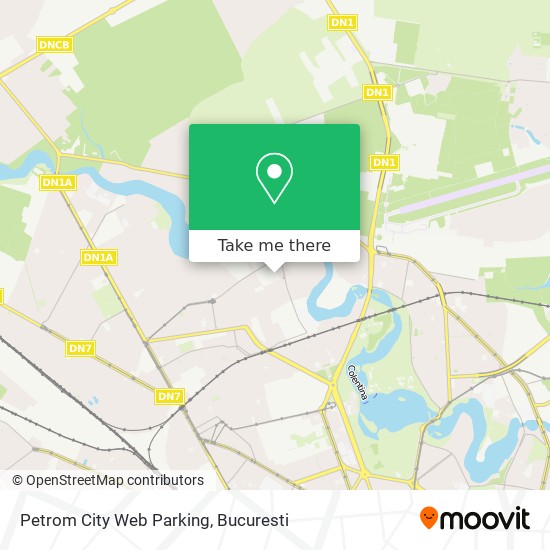Petrom City Web Parking map