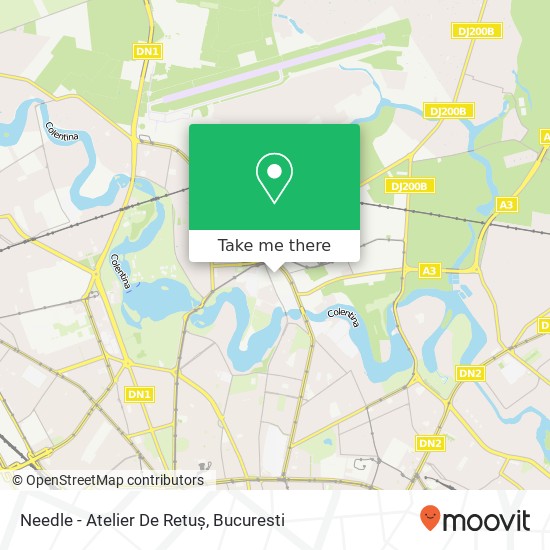Needle - Atelier De Retuș map
