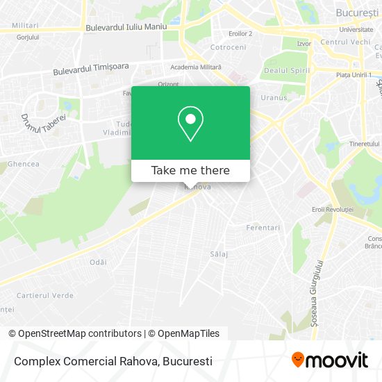 Complex Comercial Rahova map