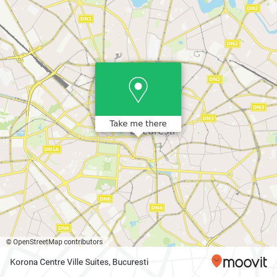 Korona Centre Ville Suites map