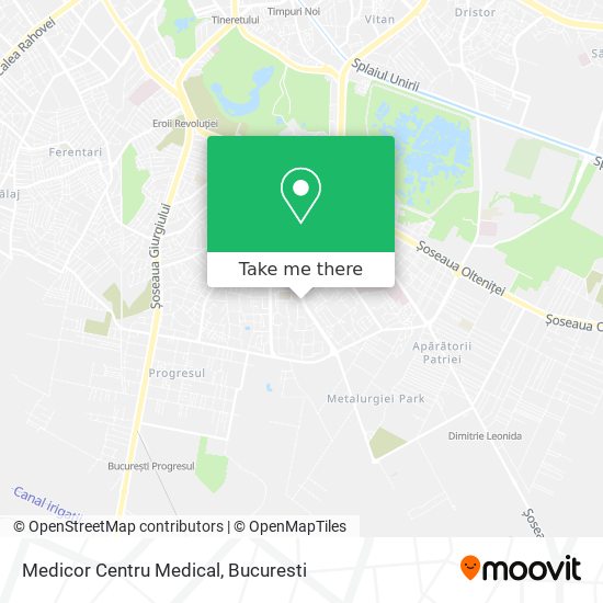 Medicor Centru Medical map