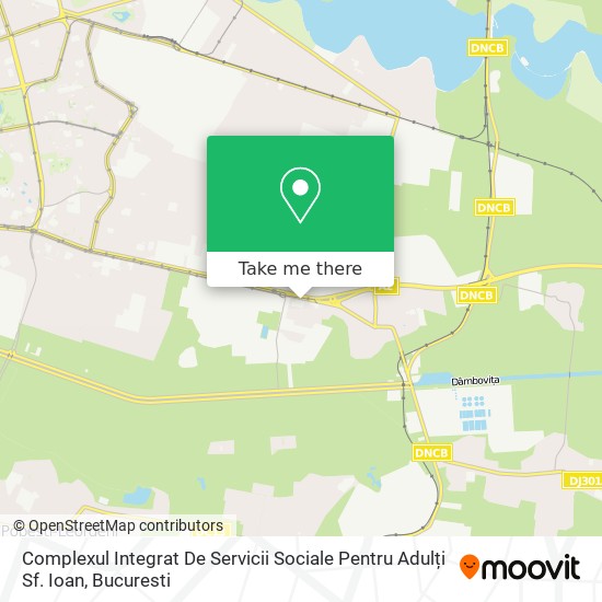 Complexul Integrat De Servicii Sociale Pentru Adulți Sf. Ioan map