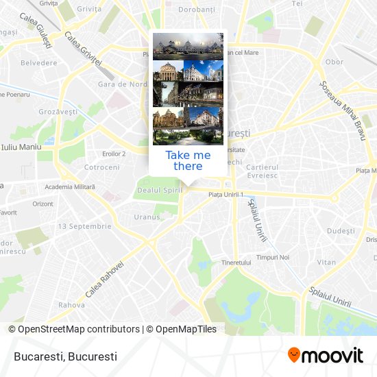 Bucaresti map