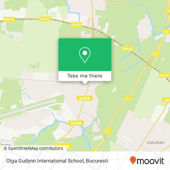 Olga Gudynn International School map