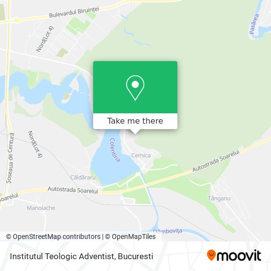Institutul Teologic Adventist map