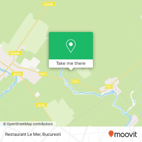 Restaurant Le Mer map