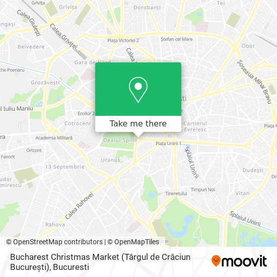 Bucharest Christmas Market (Târgul de Crăciun București) map