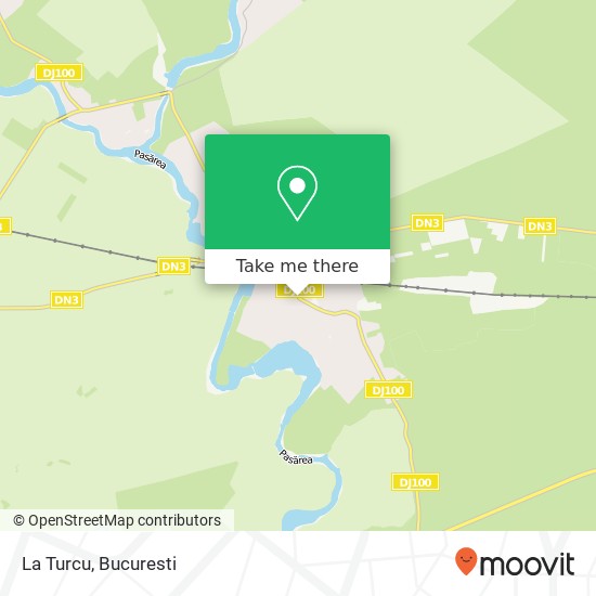 La Turcu map