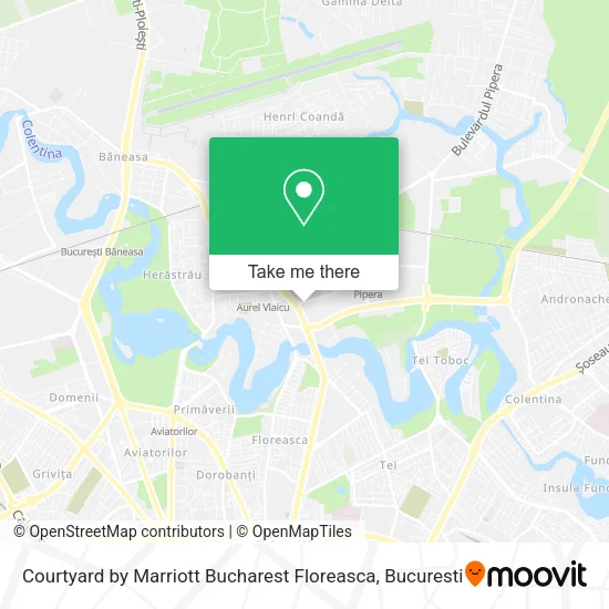 Courtyard by Marriott Bucharest Floreasca map
