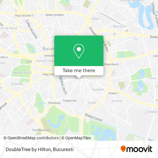 DoubleTree by Hilton map