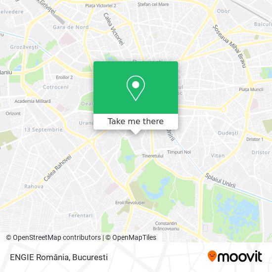 ENGIE România map