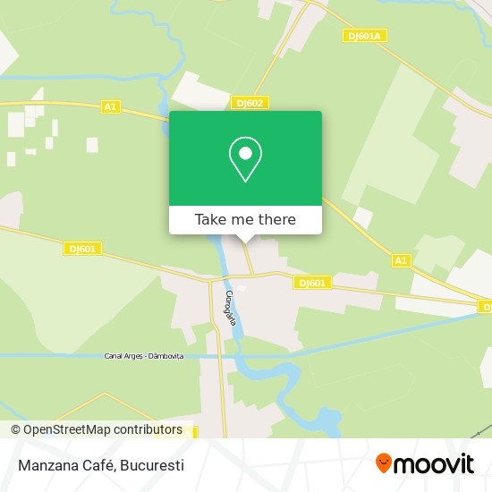 Manzana Café map