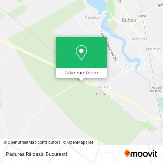 Pădurea Râioasă map