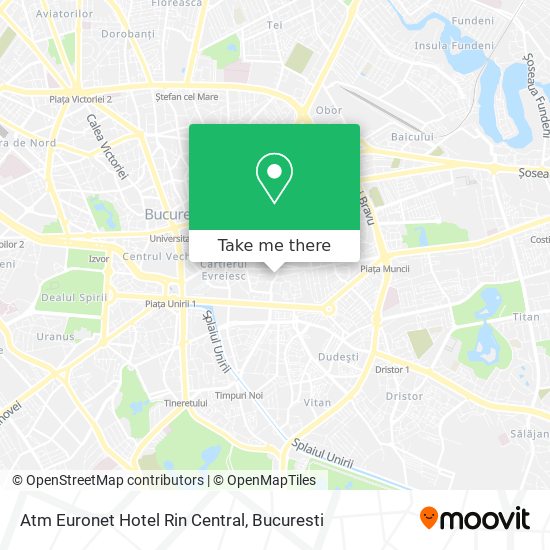 Atm Euronet Hotel Rin Central map