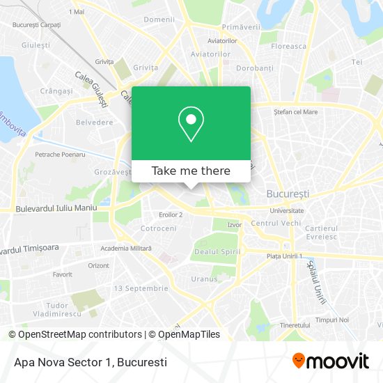 Apa Nova Sector 1 map