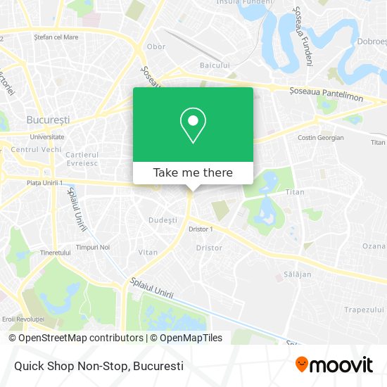 Quick Shop Non-Stop map