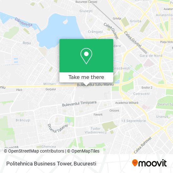 Politehnica Business Tower map