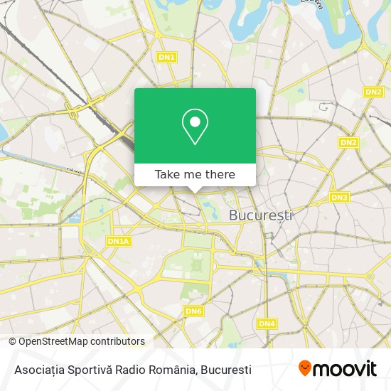 Asociația Sportivă Radio România map